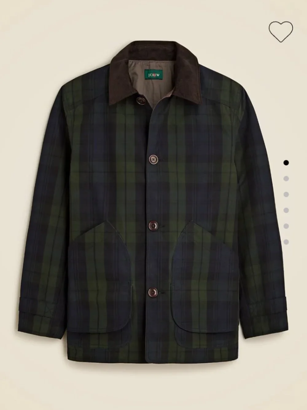 J. Crew Waxed 1983 Barn Jacket™ • size small • NWT • CB613